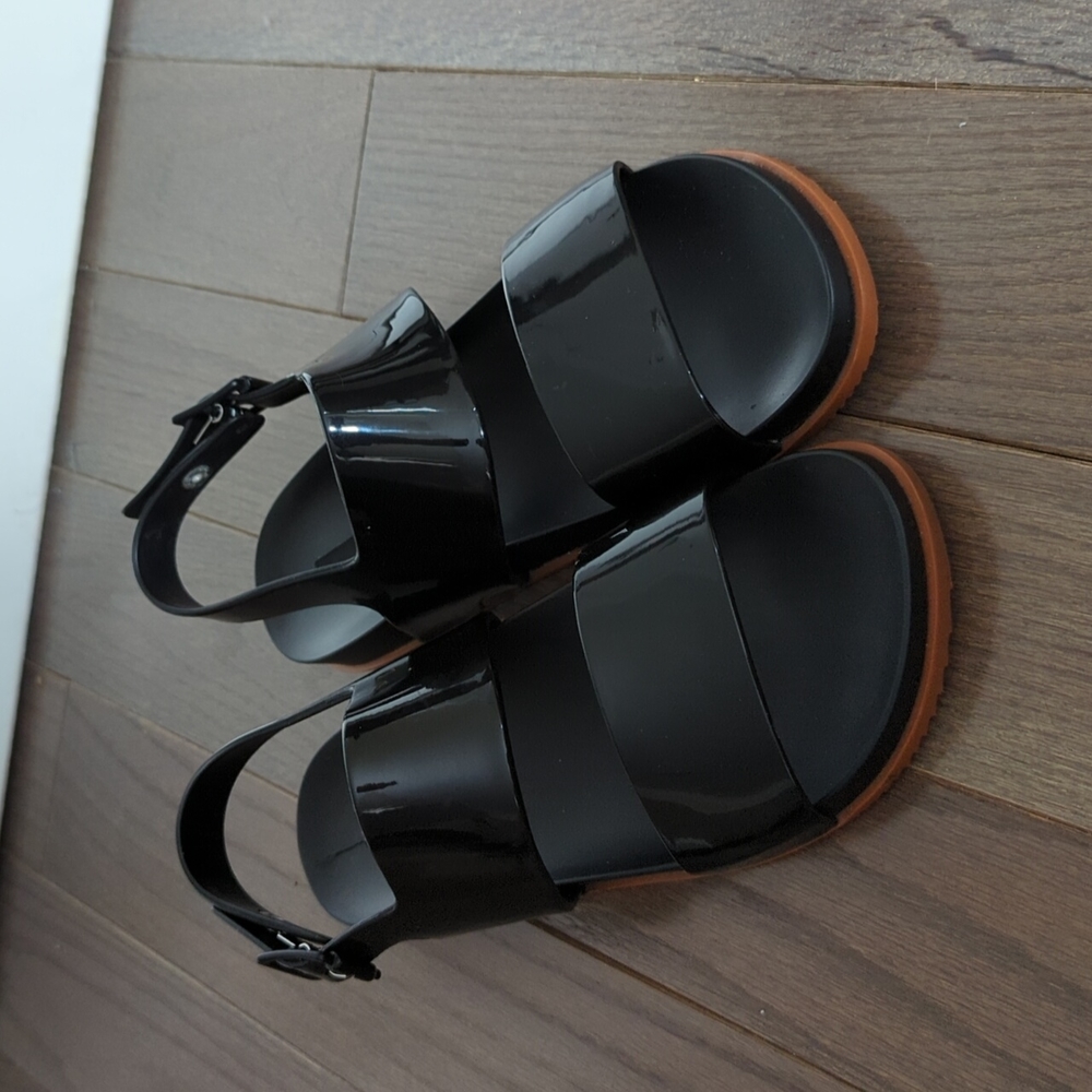 Black Melissa Sandals